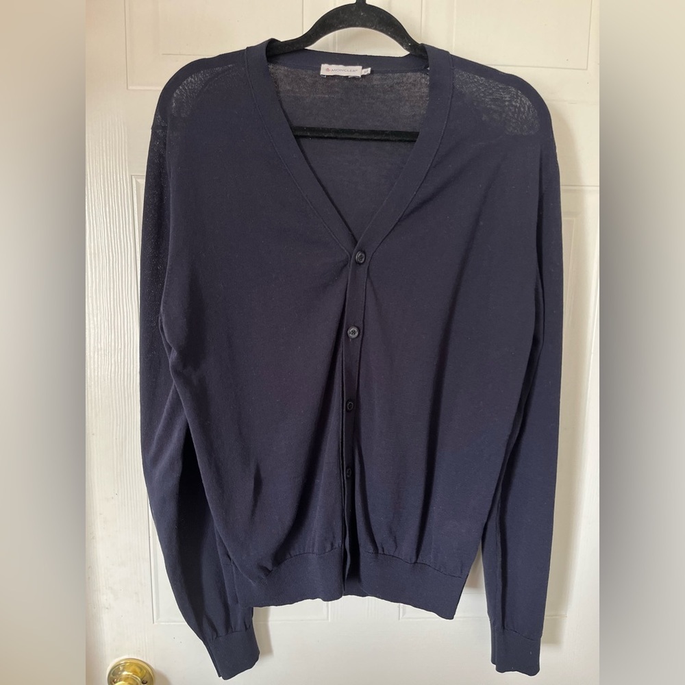 MONCLER MAGLIA TRICOT CARDIGAN KNITTED CARDIGAN